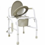 Кресло-туалет Amrus AMCB6807 с опуск. подлокотниками (AMCF97)